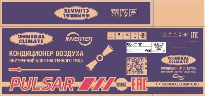 Кондиционер General Climate Inverter GC-RE18HR32/GU-RE18H32