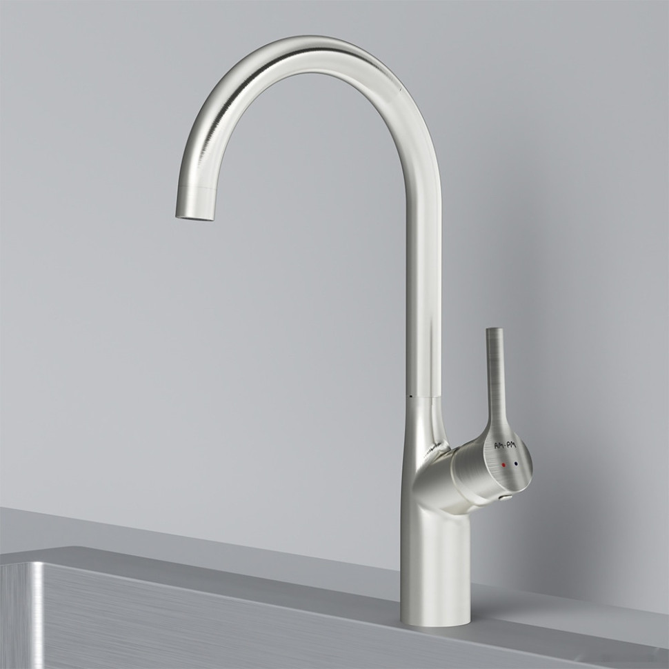 Смеситель Am.Pm Spike F9S07011 (сатин)