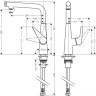 Смеситель Hansgrohe M512-H300 73854000 (хром)