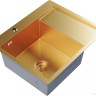 Кухонная мойка Mixline Pro 552924 (золото, с сифоном)