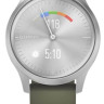 Гибридные умные часы Garmin Vivomove Style (серебристый/зеленый)