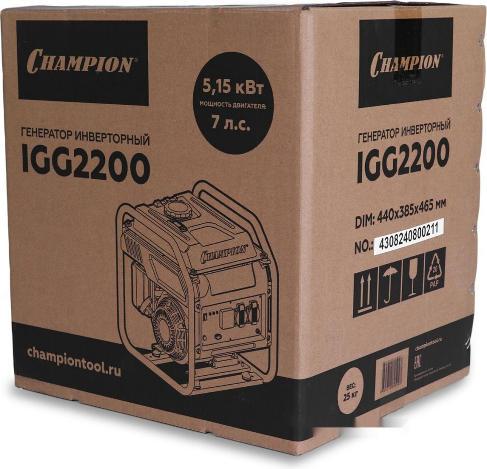 Генератор Champion IGG2200