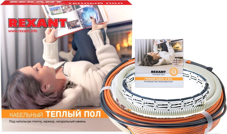 Теплый пол Rexant RND-80-1200 80 м 1200 Вт