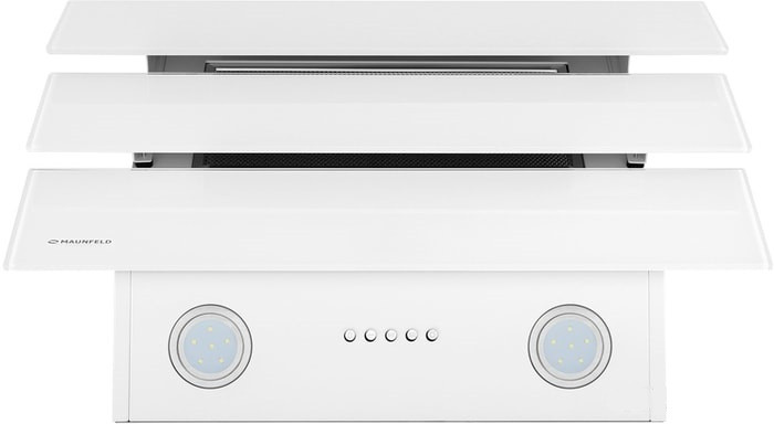 Вытяжка Maunfeld Cascada Push 60 (белый)