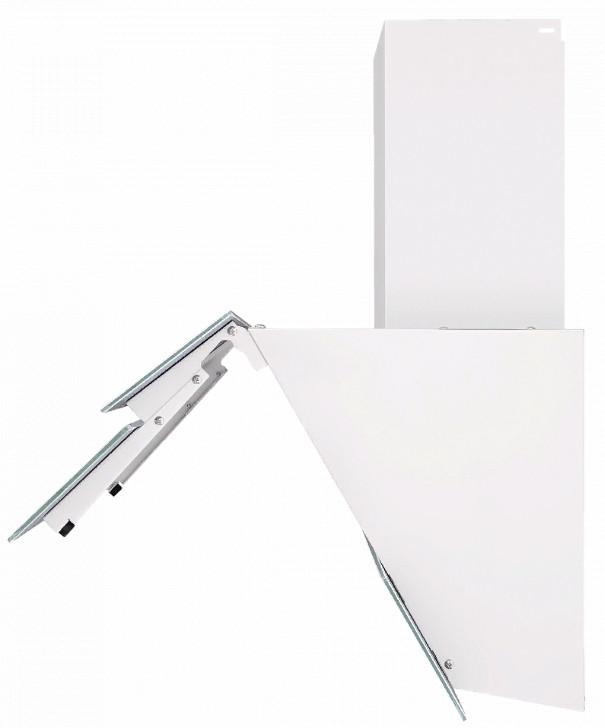 Вытяжка Maunfeld Cascada Push 60 (белый)