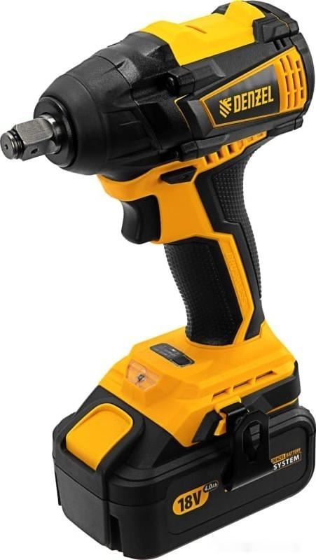 Гайковерт Denzel CIW-IB-300 26501 (с 1-им АКБ, кейс, набор оснастки)