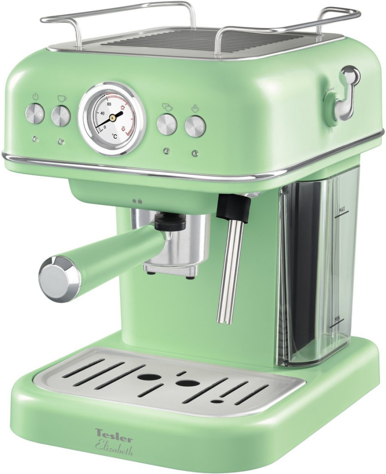 Рожковая кофеварка Tesler ECM-245 green