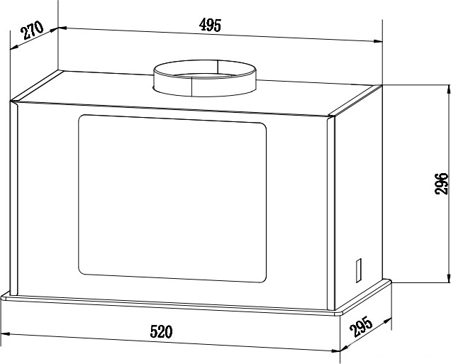 Вытяжка Weissgauff Aura 1200 Remote (White)