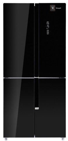 Четырёхдверный холодильник Weissgauff WCD 450 BG NoFrost Inverter