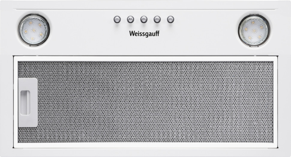 Вытяжка Weissgauff ALPHA 45 PB WH