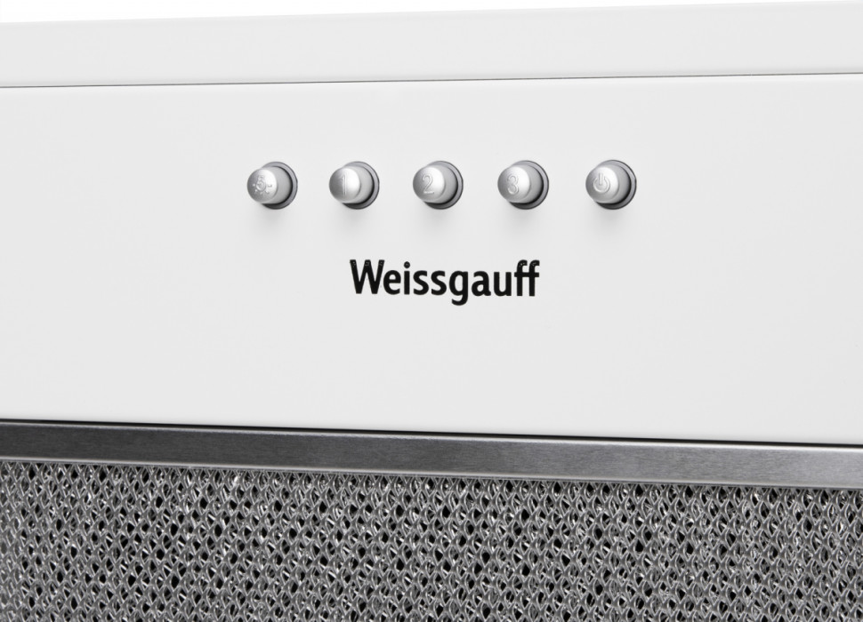 Вытяжка Weissgauff ALPHA 45 PB WH