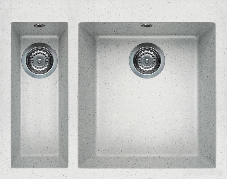 Кухонная мойка Elleci Quadra 150 G52 Bianco Pietra