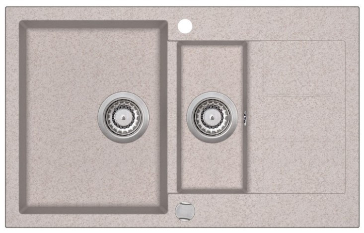Кухонная мойка AquaSanita Tesa SQT151 110 AW beige