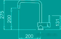 Смеситель Elleci Senna G52 Bianco Pietra