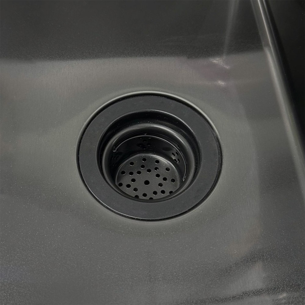 Кухонная мойка Roxen Stage 560250-60B графит