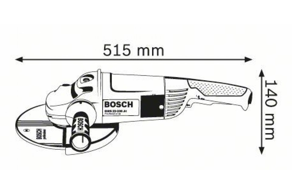 Угловая шлифмашина Bosch GWS 22-180 H Professional