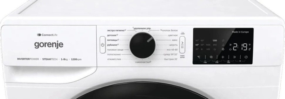 Стиральная машина Gorenje WPNEI82SBSWIFI/C