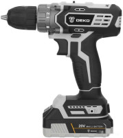 Дрель-шуруповерт Deko DKCD20 Black Edition SET 3 063-4050 (с 2-мя АКБ, кейс)