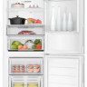 Холодильник с морозильником HAIER CEF536CWG