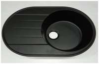 Кухонная мойка Ulgran Quartz Nora 750-07 (уголь)
