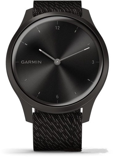 Гибридные умные часы Garmin Vivomove Style (черный)