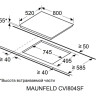 Варочная панель Maunfeld CVI804SFDGR