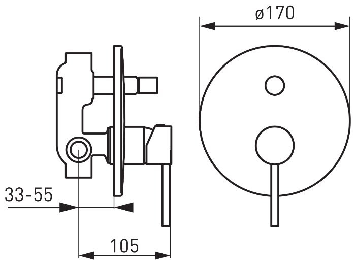 Смеситель Ferro Fiesta BFI7P