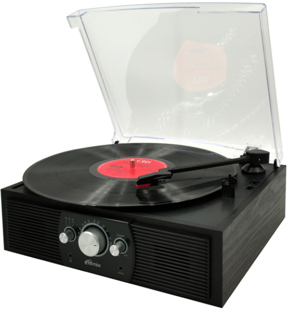 Виниловый проигрыватель Ritmix LP-190B (серый)