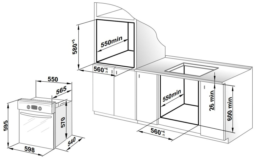 Духовой шкаф Gefest 622-02 АМ