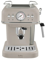 Рожковая кофеварка Tesler ECM-245 sand grey