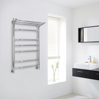 Полотенцесушитель Zorg Tiida Plus 100x50 R500 (БП) с полкой