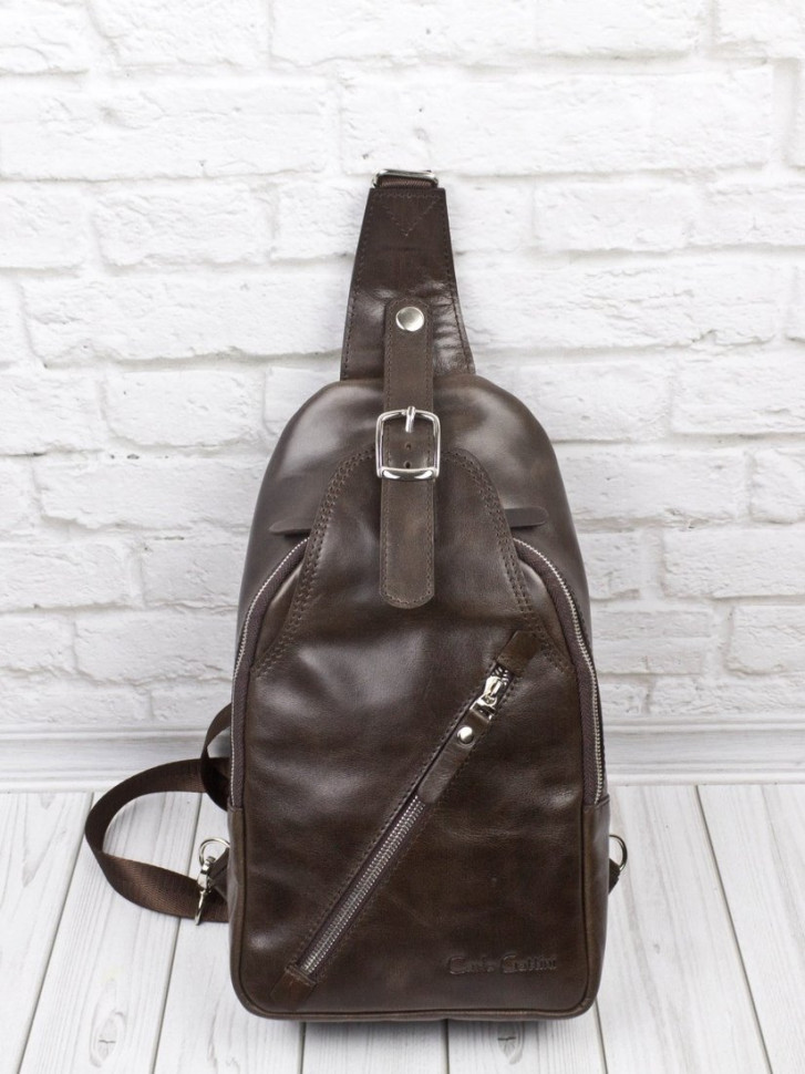 Рюкзак Carlo Gattini Premium Crespino 3106-52 (темно-коричневый)