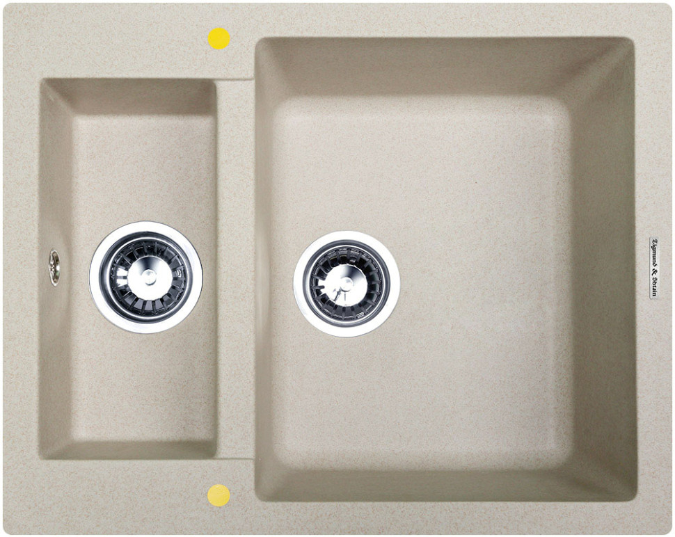 Кухонная мойка Zigmund & Shtain RECHTECK 600.2 (Осенняя трава)