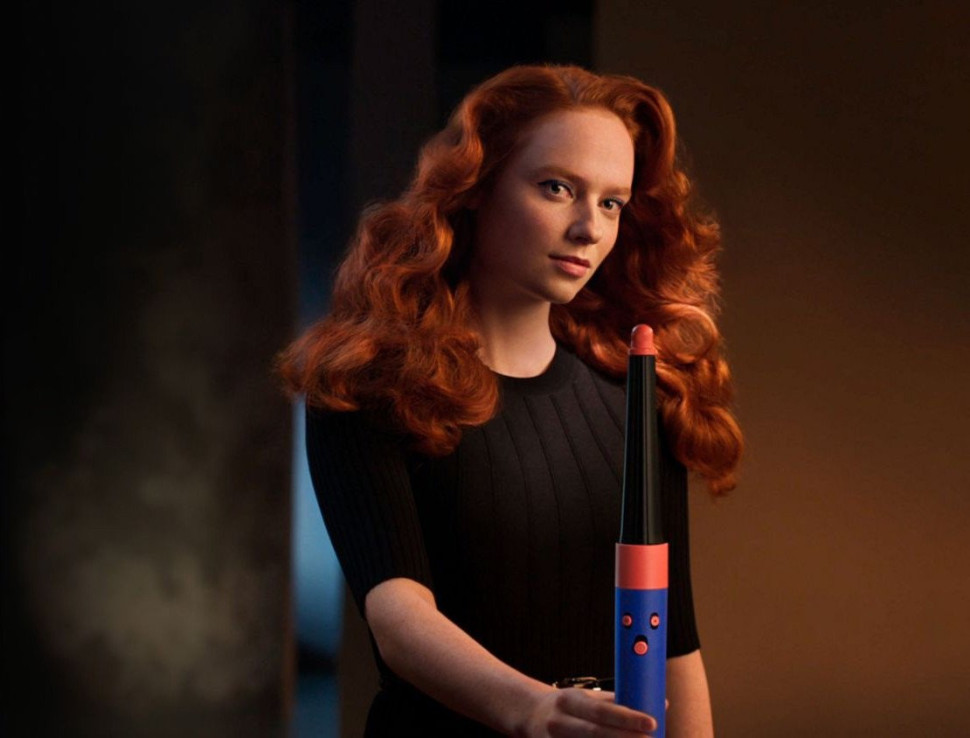 Фен Dyson Airwrap Complete Long HS08 i.d. 533757-01 (синие румяна/топаз)