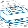 Вытяжка CATA TFH 6630 BK 02010302