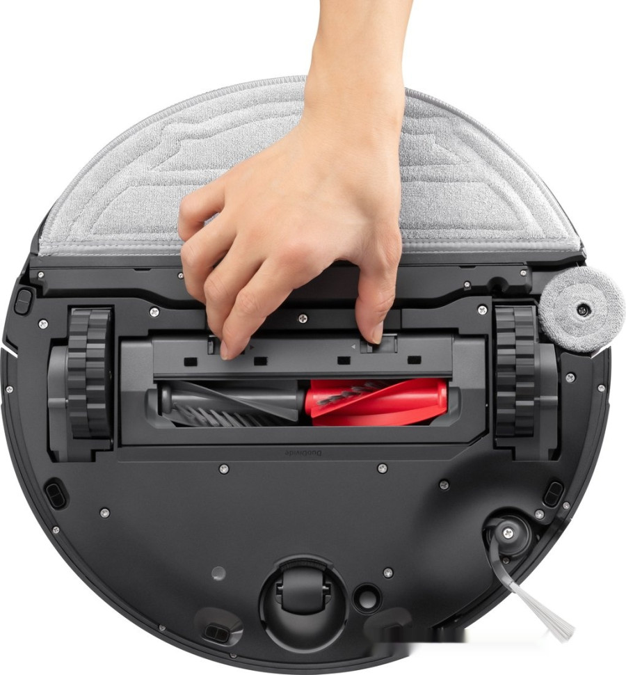 Робот-пылесос Roborock Robotic Vacuum Cleaner+Empty Wash Fill Dock S9 MaxV Ultra S90VER S9MVU52-02 (с русской озвучкой, черный)