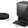 Робот-пылесос Roborock Robotic Vacuum Cleaner+Empty Wash Fill Dock S9 MaxV Ultra S90VER S9MVU52-02 (с русской озвучкой, черный)