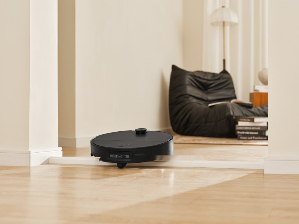 Робот-пылесос Roborock Robotic Vacuum Cleaner+Empty Wash Fill Dock S9 MaxV Ultra S90VER S9MVU52-02 (с русской озвучкой, черный)