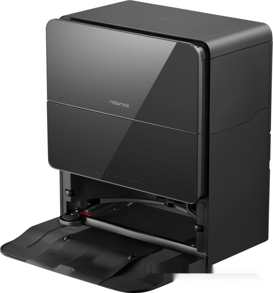 Робот-пылесос Roborock Robotic Vacuum Cleaner+Empty Wash Fill Dock S9 MaxV Ultra S90VER S9MVU52-02 (с русской озвучкой, черный)