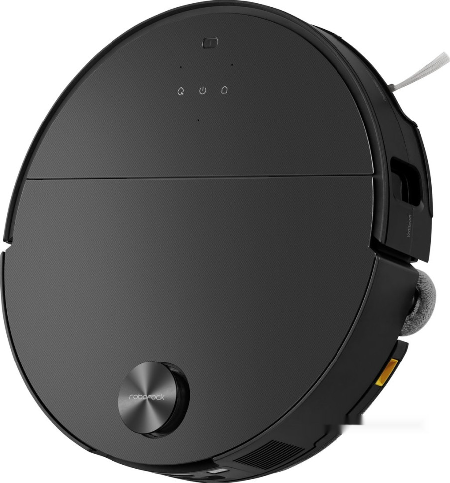 Робот-пылесос Roborock Robotic Vacuum Cleaner+Empty Wash Fill Dock S9 MaxV Ultra S90VER S9MVU52-02 (с русской озвучкой, черный)