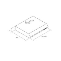 Вытяжка Jet air SENTI IX/F/50
