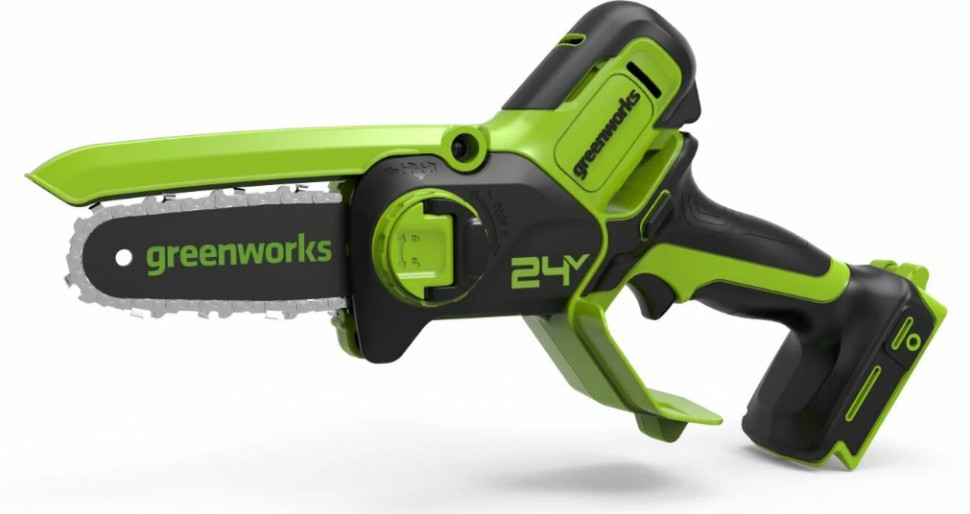 Электропила цепная Greenworks G24MCS10 / 2008207 (без АКБ и ЗУ)