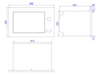 Микроволновая печь Zorg MIO253 S (черный)