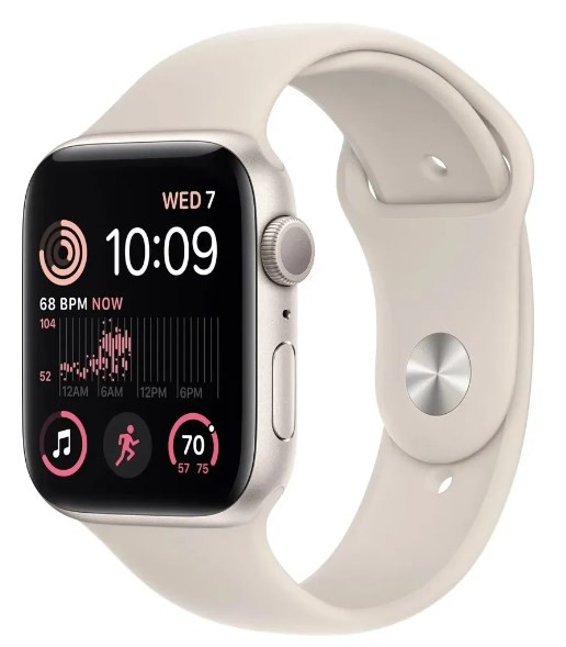 Умные часы Apple Watch SE 2 2023 40мм (сияющая звезда/сияющая звезда, S/M)
