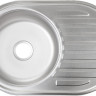 Кухонная мойка AKS Овальная 77x50 (матовый хром)