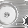 Кухонная мойка AKS Овальная 77x50 (матовый хром)