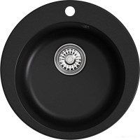 Кухонная мойка Mixline ML-GM13 551898 (ультра-черный)