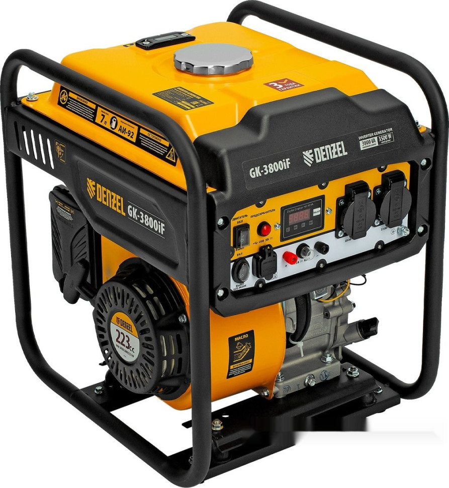 Генератор Denzel GK-3800iF