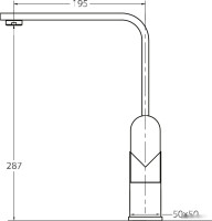 Смеситель AquaSanita Signa 2083 001 chrome