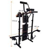 Силовая скамья Atlas Sport AS-1070